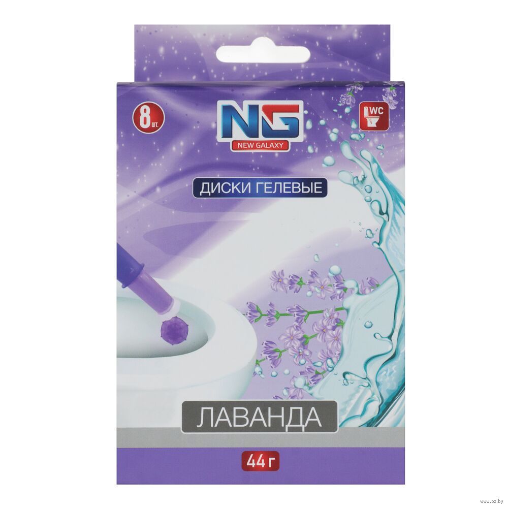 Стикер для унитаза "Диски. Ассорти" (44 г)