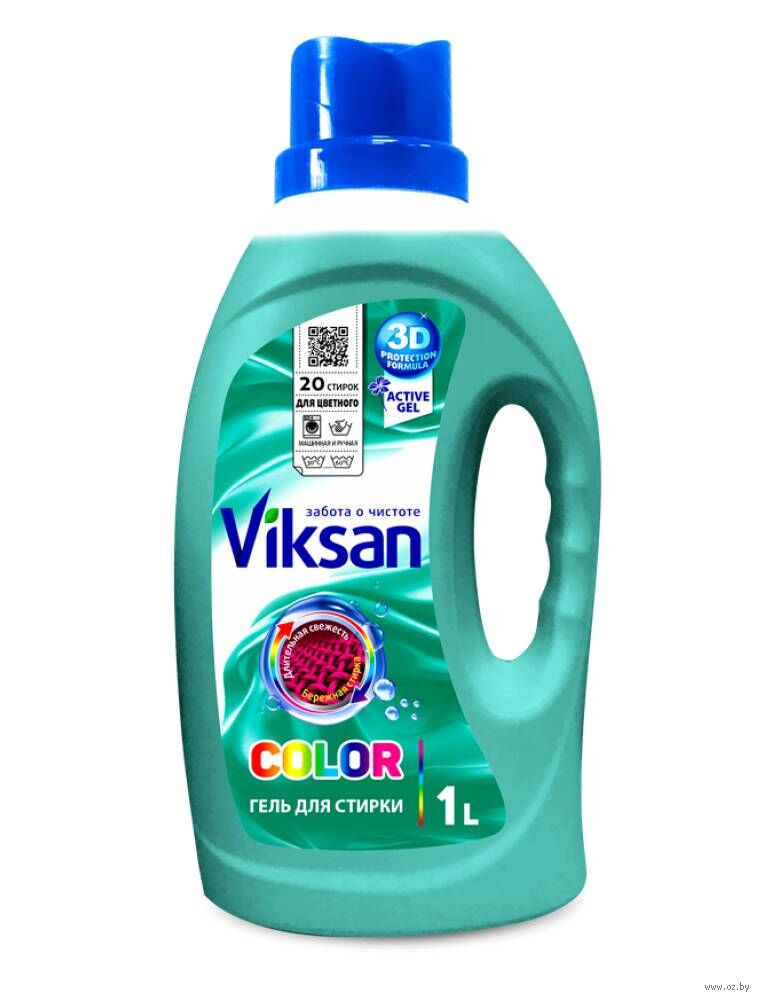Гель для стирки "Viksan Color" (1 л)