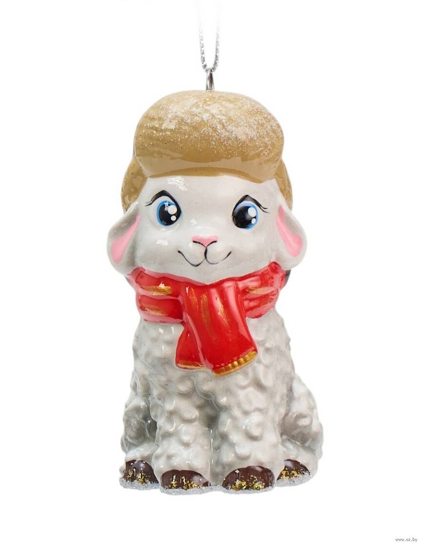 Елочная игрушка "Овечка"