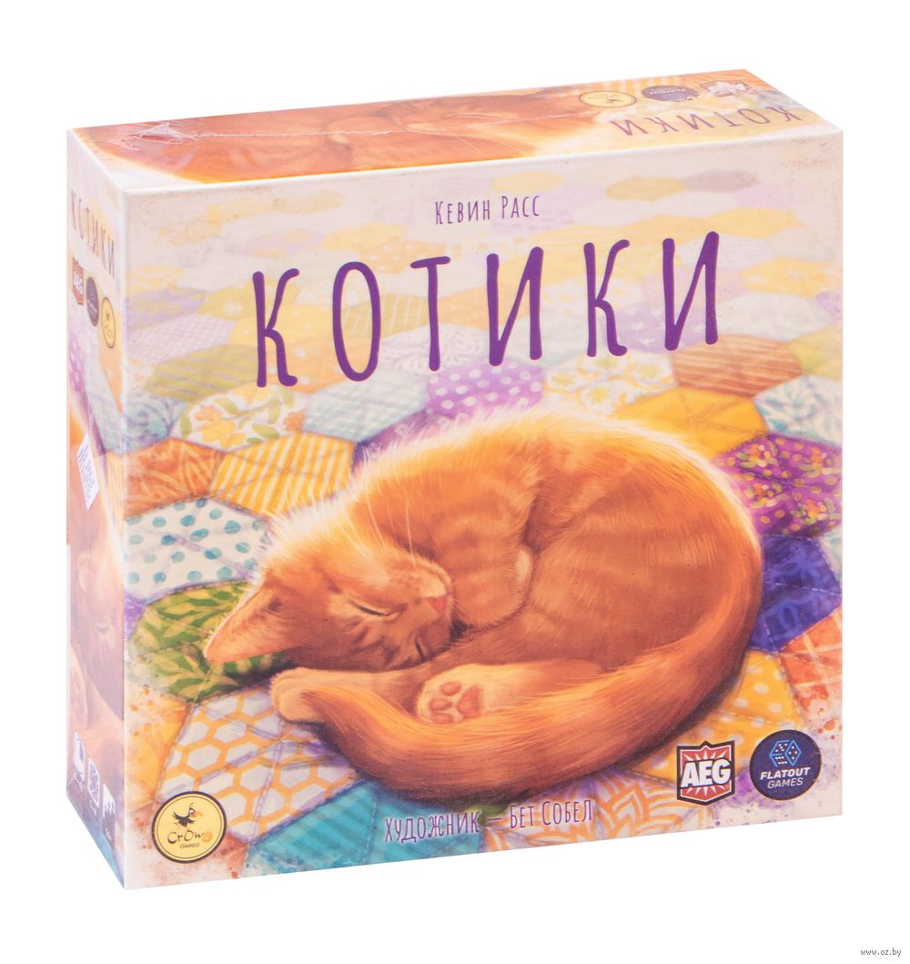 Котики — настольная игра от Crowd Games : купить игру Котики : в  интернет-магазине — OZ.by