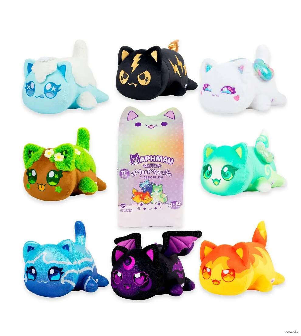 Мягкая игрушка-сюрприз "Aphmau MeeMeow. Стихии" (28 см)