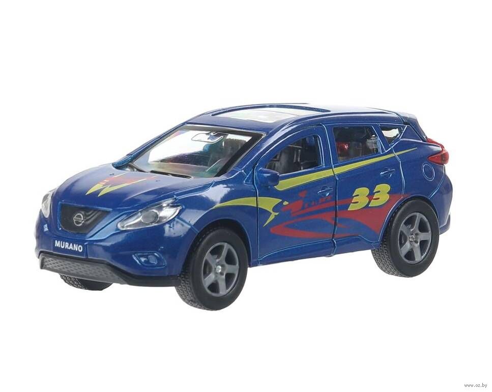 Машинка инерционная "Nissan Murano Спорт" (синий)