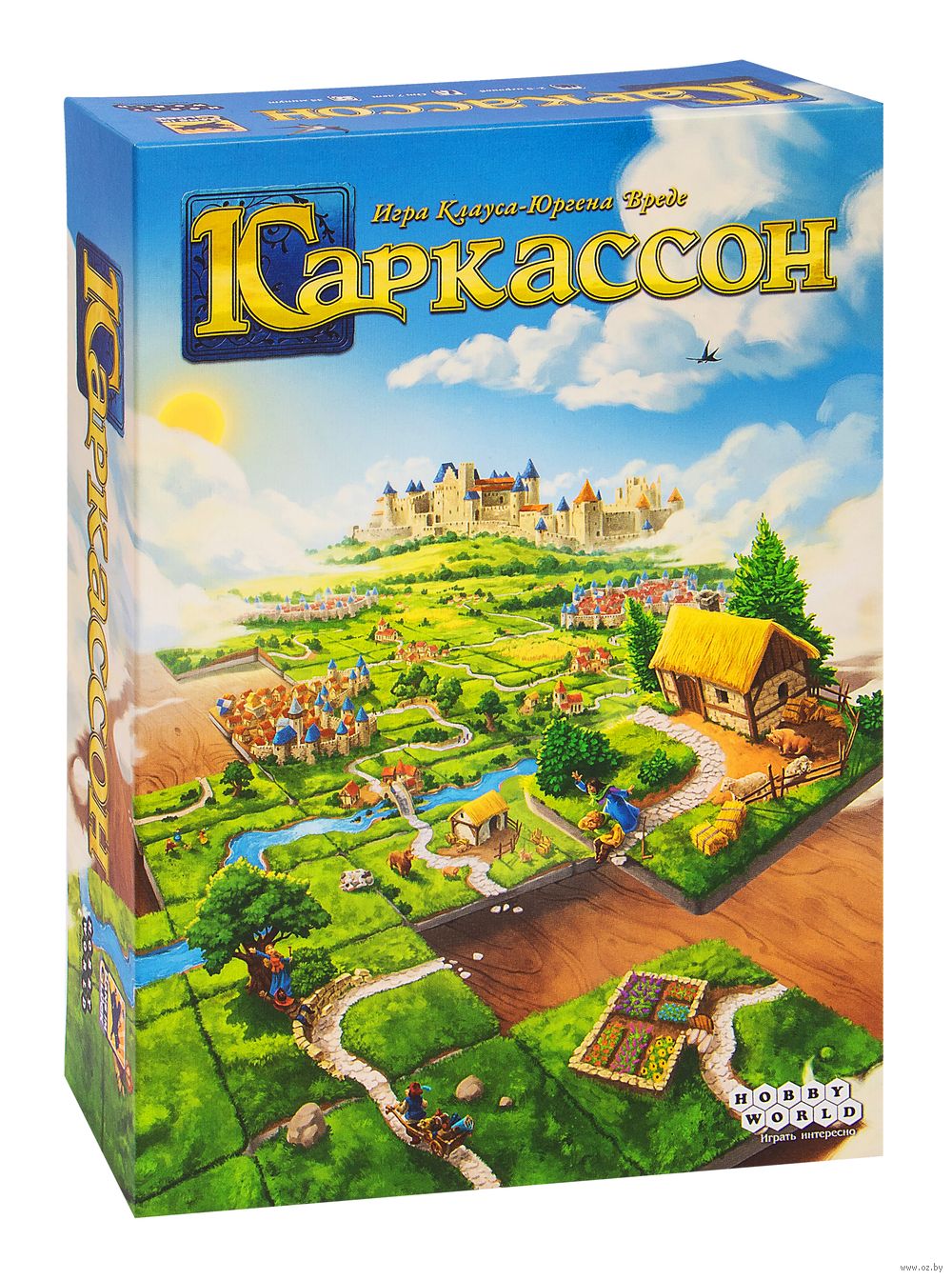 Каркассон (3-е издание) — настольная игра от Мир Хобби (Hobby World) :  купить игру Каркассон (3-е издание) : в интернет-магазине — OZ.by