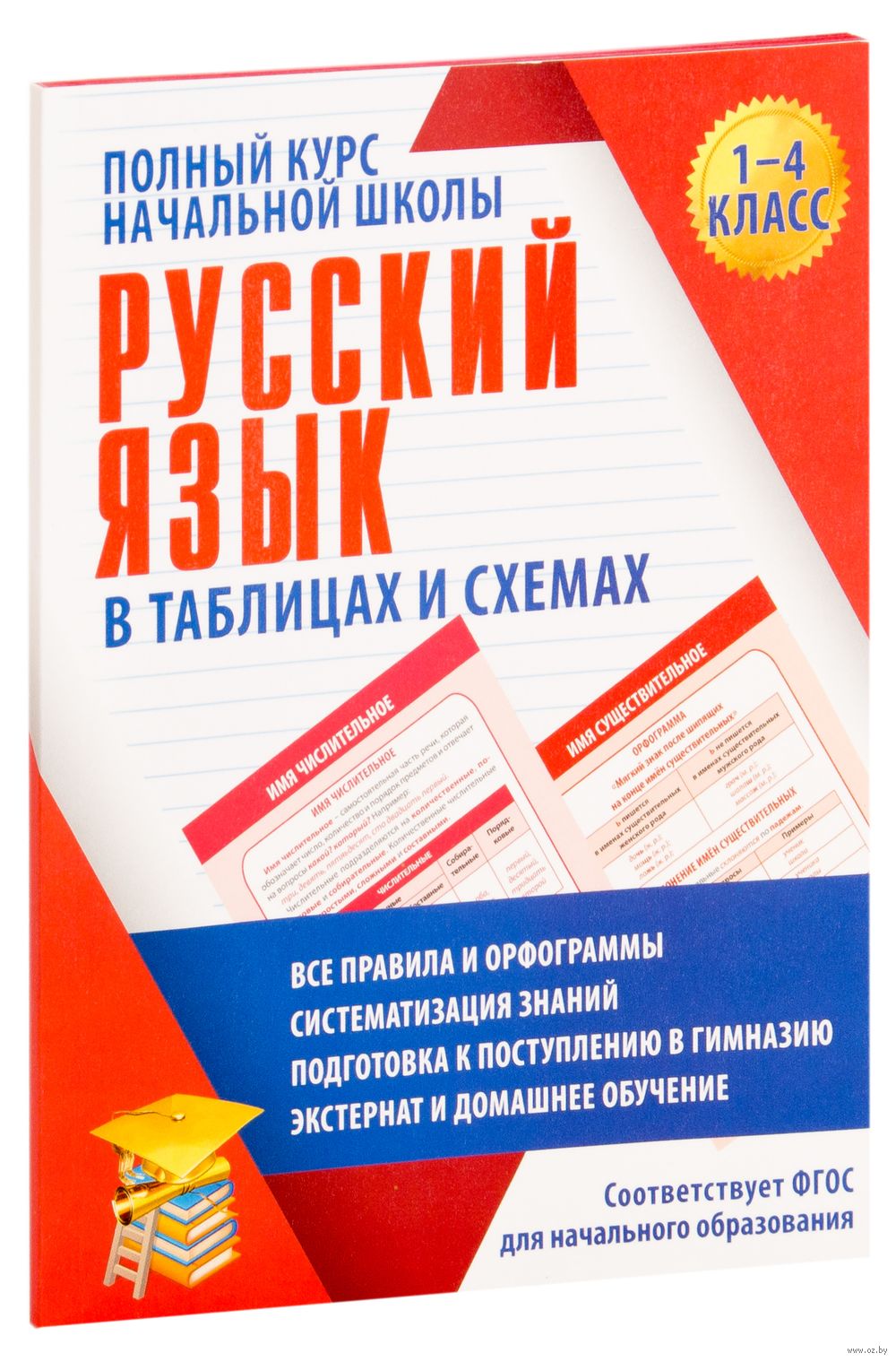 Русский язык в таблицах и схемах. 1-4 класс Е. Жуковина : купить в Минске в  интернет-магазине — OZ.by