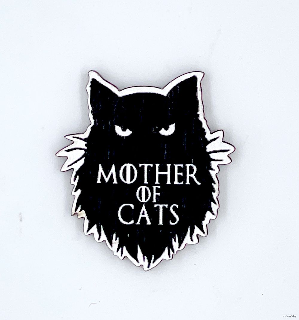 Брошь Мать котов (арт. 1013) OKPODOLINS : купить в интернет-магазине —