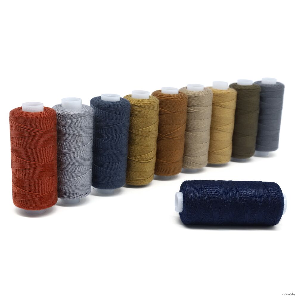 Набор швейных ниток 20/3 "Ассорти №2" (120 м; 10 шт.)