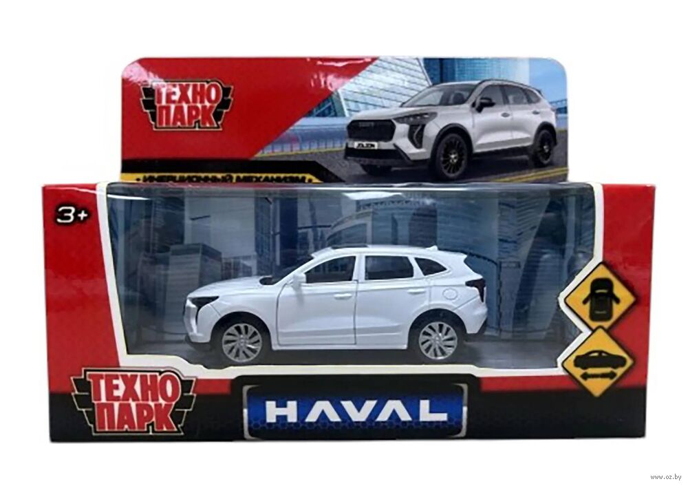 Машинка инерционная "Haval Jolion" (белый)