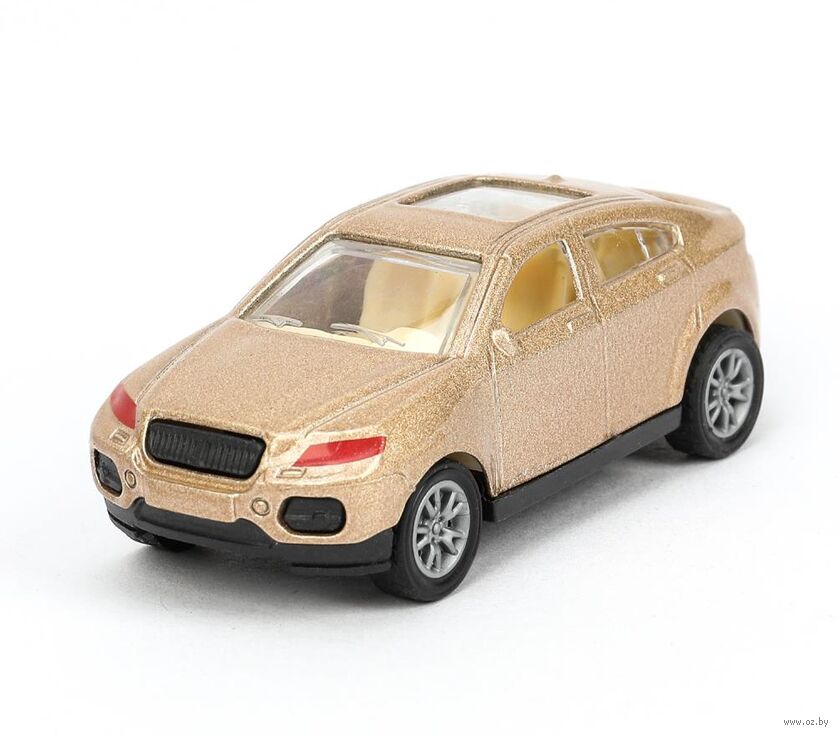 Машинка инерционная "BMW X6" (золотой)