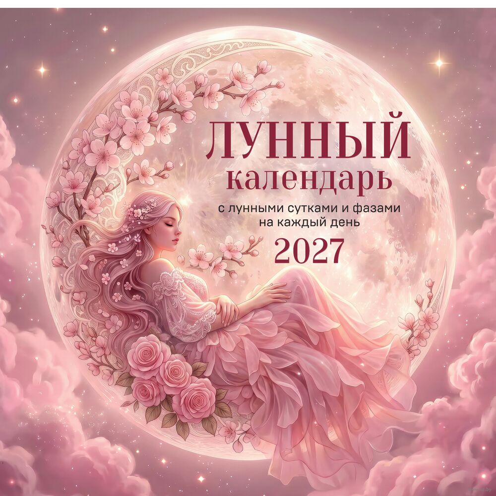 Календарь настенный на 2027 год "Лунный календарь" (30х30 см)
