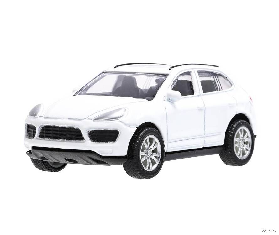 Машинка инерционная "Porsche Cayenne" (белая)