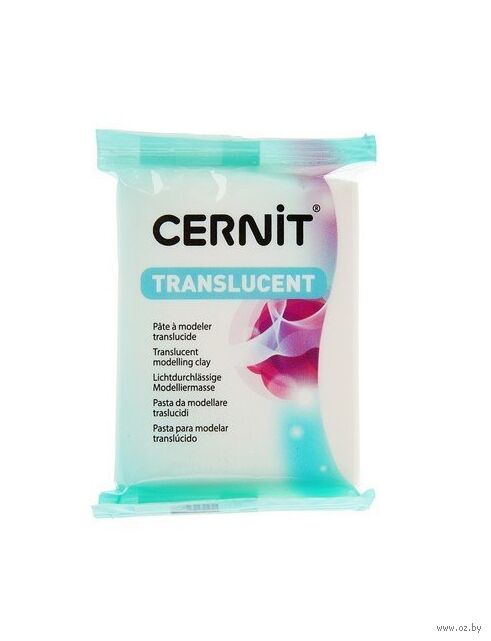 Глина полимерная "Cernit Trans" (прозрачный; 56 г)