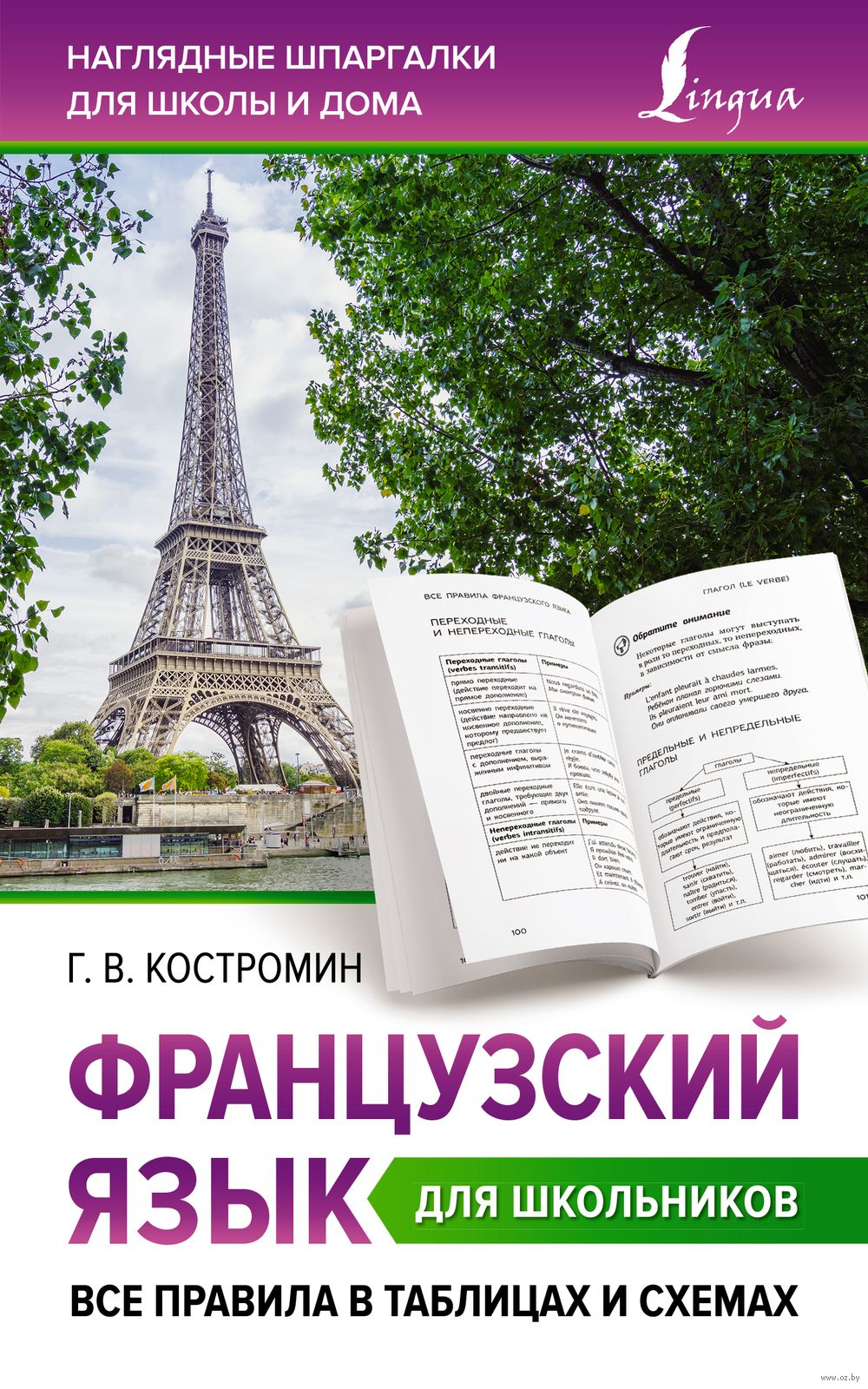 Французский язык для школьников. Все правила в таблицах и схемах Георгий  Костромин : купить в Минске в интернет-магазине — OZ.by