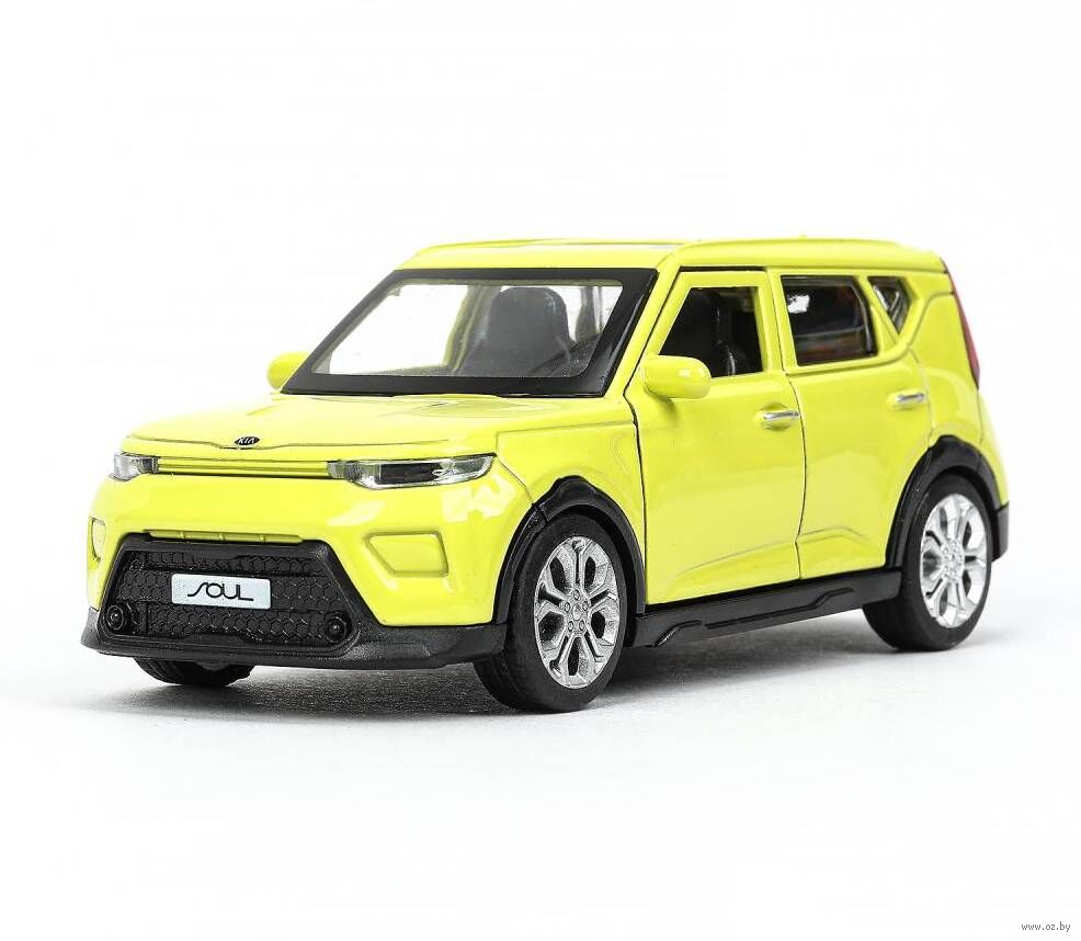 Машинка инерционная "Kia Soul" (салатовая)