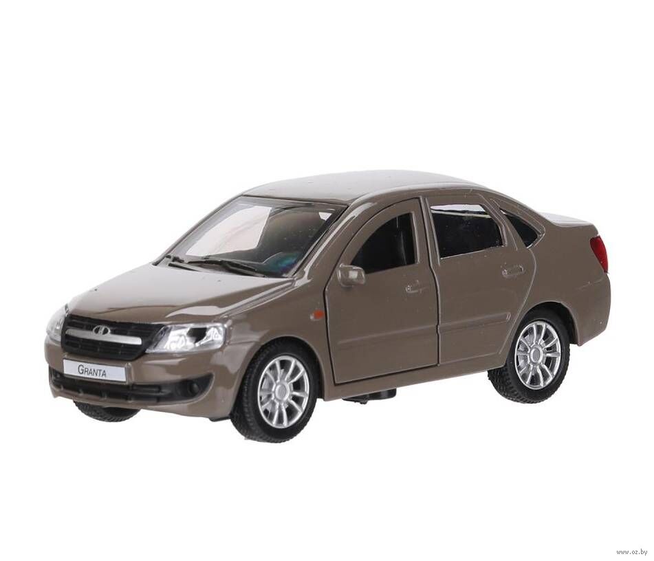 Машинка инерционная "Lada Granta" (коричневая)