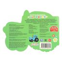 На ферме. Синий трактор. Весёлая раскраска — фото, картинка — 4