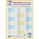 Справочные материалы. Тренажер. Математика. Таблица умножения — фото, картинка — 1