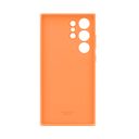 Чехол Samsung Silicone Case для Samsung Galaxy S23 Ultra (оранжевый) — фото, картинка — 4