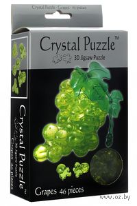 Пазл-головоломка "Crystal Puzzle. Зеленый виноград" (46 элементов)