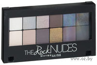 Палетка теней для век "Rock Nudes" (тон: 02)