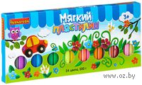 Пластилин мягкий (24 цвета)
