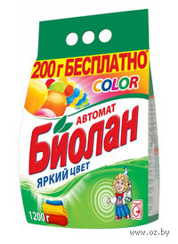 Стиральный порошок для автоматической стирки "Color" (1.2 кг)