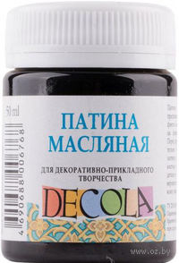Патина масляная "Decola" (черная; 50 мл)