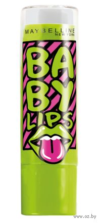 Бальзам для губ "Baby Lips. Энергия лимона"