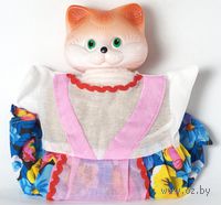 Мягкая игрушка на руку "Кошка" (25 см)