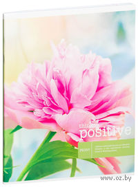 Тетрадь в клетку "Think Positive" (48 листов)