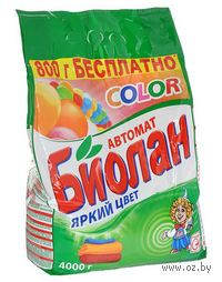 Стиральный порошок для автоматической стирки "Color" (4 кг)