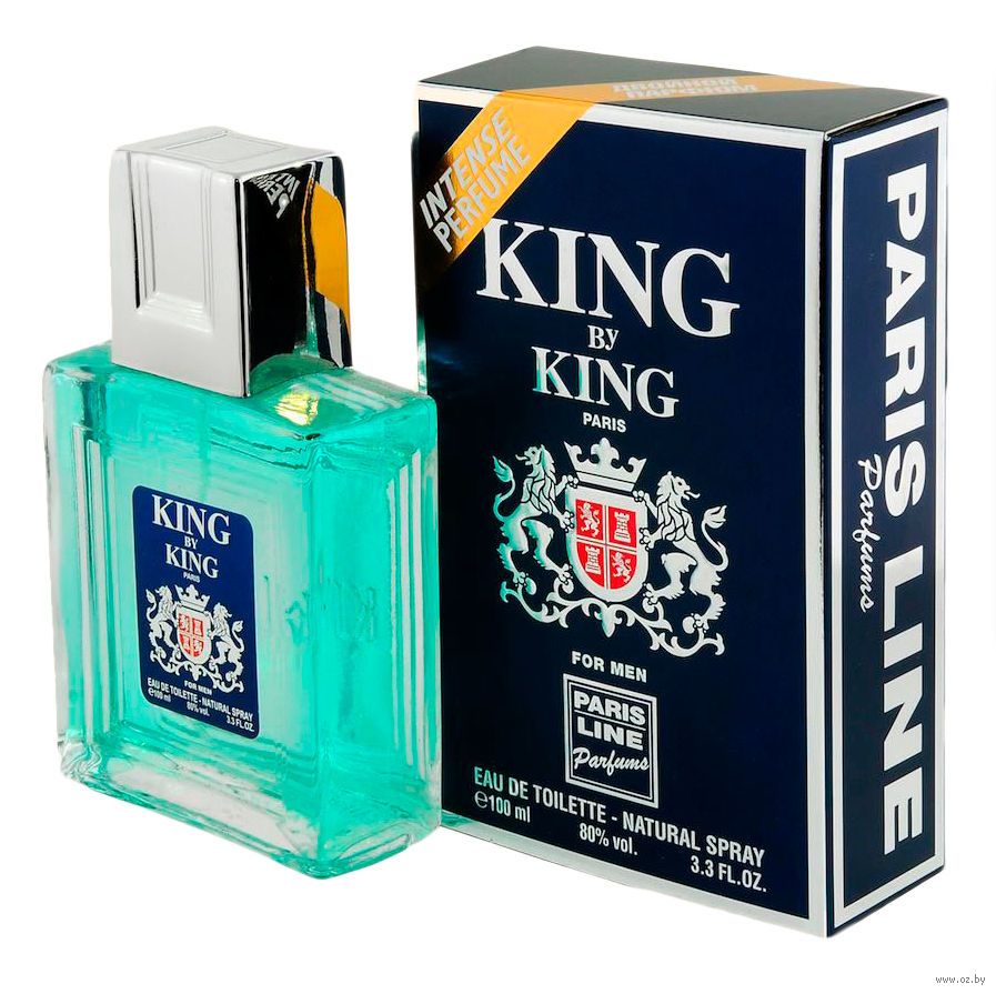 Туалетная вода для мужчин "King by King" (100 мл) Paris Line Parfums : купить в интернет-магазине — OZ.by