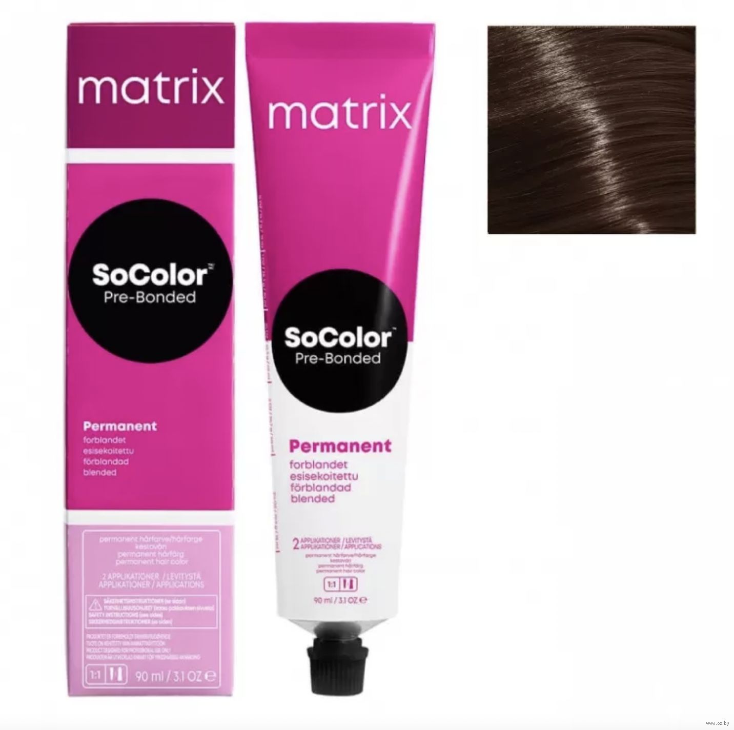 Краска Matrix SOCOLOR pre-bonded 7av