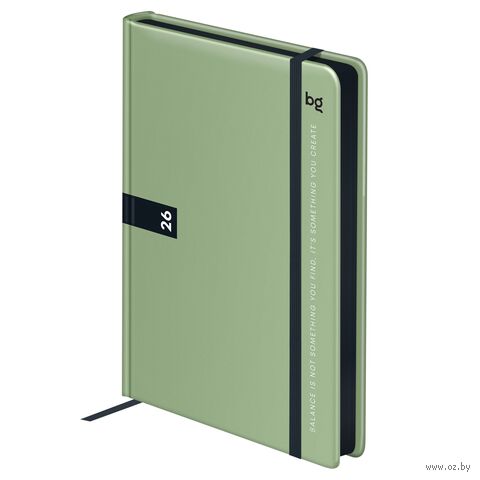 Ежедневник датированный на 2026 "Monochrome. Matcha" (А6; мятный) Ежедневник датированный на 2026 "Monochrome. Matcha" (А6; мятный) — фото, картинка