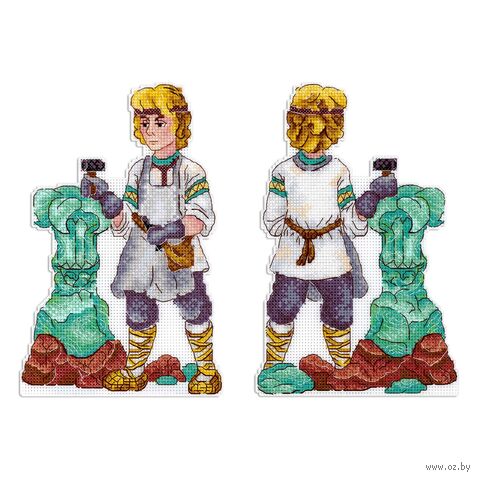 Набор для вышивания на пластиковой канве "Данила мастер" (130х190 мм) — фото, картинка