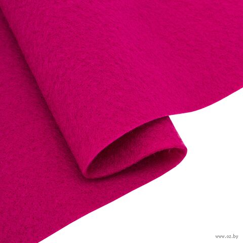 Фетр листовой мягкий (30х30 см; ягодный; 4 листа) — фото, картинка