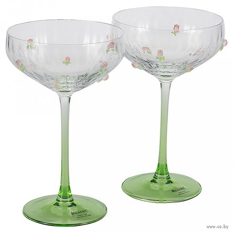 Набор бокалов-креманок для шампанского "Linea Asti" (2 шт.; 310 мл) — фото, картинка