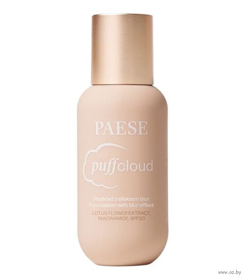 Тональный крем для лица "Puff Cloud" SPF 20 тон: 03, sand beige — фото, картинка