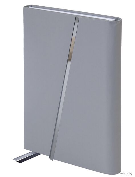 Ежедневник недатированный "Vogue" (А5; серый) Ежедневник недатированный "Vogue" (А5; серый) — фото, картинка