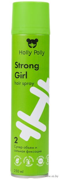 Лак для волос "Strong Girl" сильной фиксации (250 мл) — фото, картинка