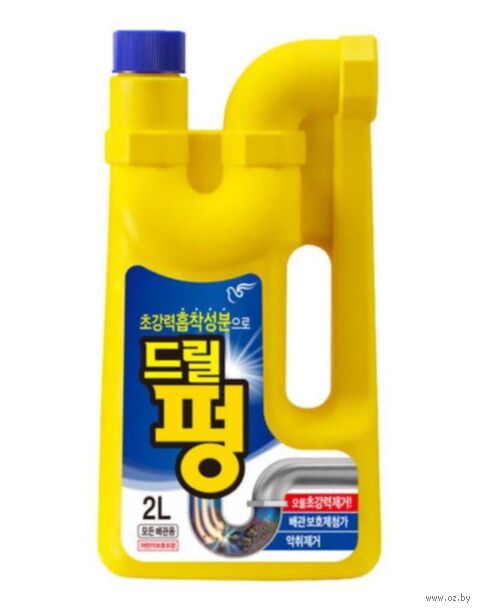 Средство для чистки и профилактики засоров "Power Drill Pung" (2 л) — фото, картинка