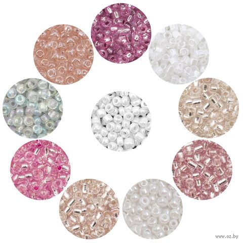 Набор бисера "Ассорти №7" (10 цветов) — фото, картинка