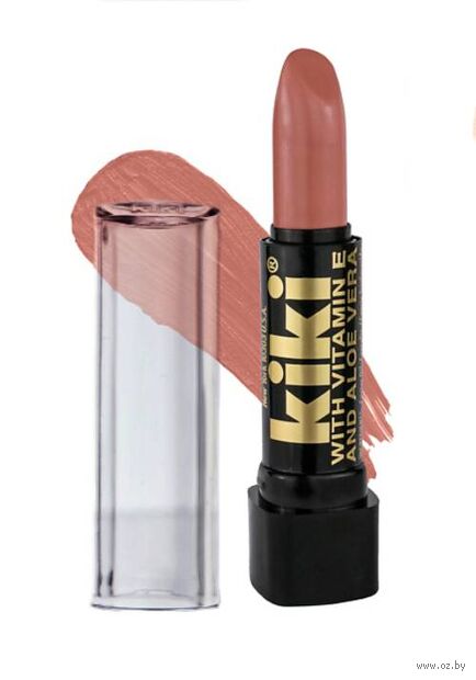 Помада для губ "Aloe and Vit E" тон: 137, пыльно-розовый — фото, картинка