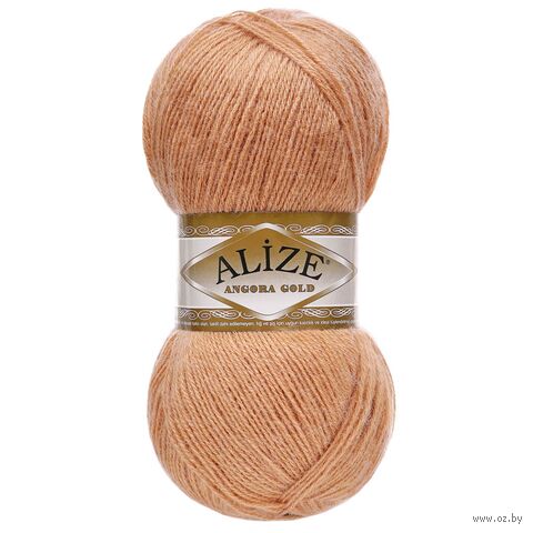 Пряжа "Angora Gold №102" (100 г; 550 м; луковый) — фото, картинка