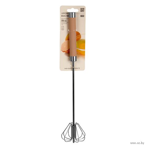 Венчик для взбивания металлический "Market Union" (300 мм) — фото, картинка