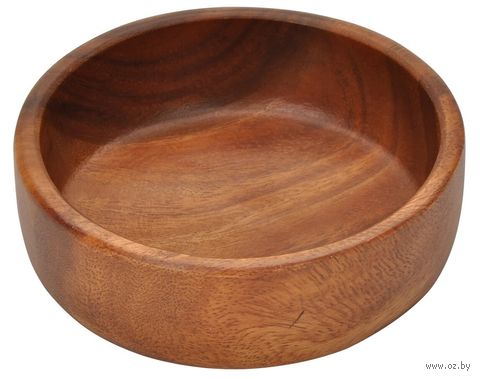 Салатник деревянный "Орех" (200х75 мм) — фото, картинка