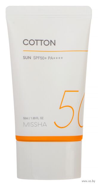 Средство солнцезащитное для лица "All Around Safe Block Cotton Sun" SPF 50+ (50 мл) — фото, картинка