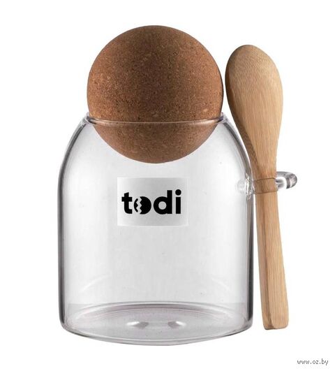 Банка для сыпучих продуктов "Todi LCSC2434" (800 мл) — фото, картинка
