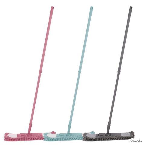 Швабра с телескопической ручкой "Ни соринки" (96 см) — фото, картинка