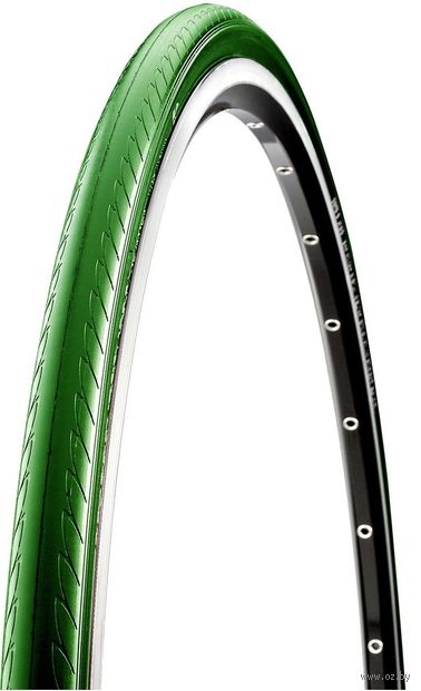 Покрышка для велосипеда "C-1390 Strada Lucca" (зелёная; 700х25C) — фото, картинка