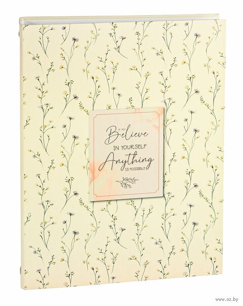 Тетрадь со сменным блоком "Цветы" (А4; 100 листов) — фото, картинка